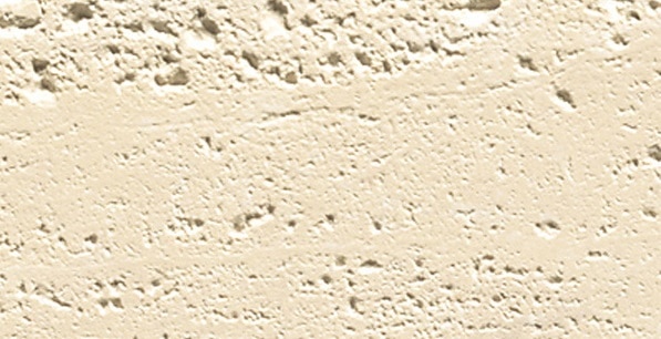 Il travertino è un materiale usato per pavimenti e rivestimenti.