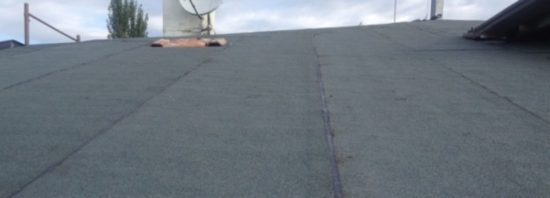 Membrane impermeabilizzanti per tetti: esempio di guaina bituminosa.