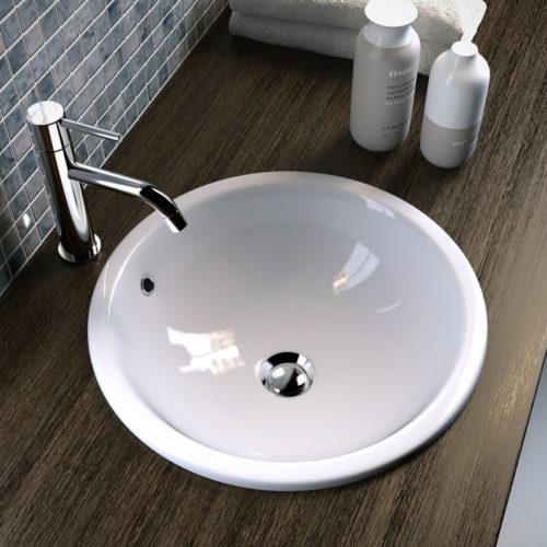 Lavabo incasso soprapiano