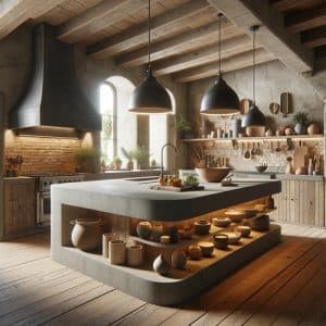 Cucina in muratura: come è fatta e quali materiali usare?