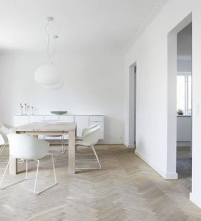 Un appartamento ristrutturato a Pordenone.