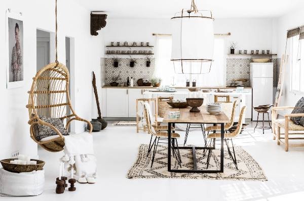 Un casa di Reggio Calabria ristrutturata in stile rustic chic.